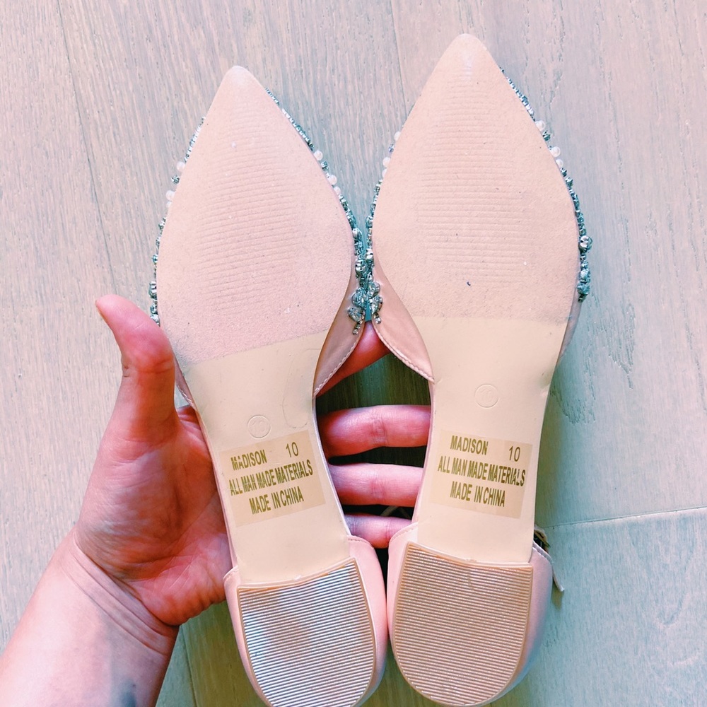 Size 10 Wedding Flats - Kate Whitcomb McKinley - Picture 4 of 5